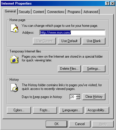 Internet Explorer 5